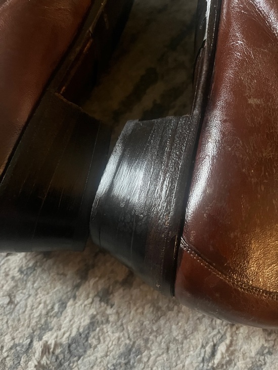 Bally Italy Dark Brown Leather Tassel Loafers 7.5 EUC ( vintage) main image 8